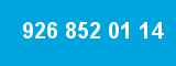 926 852 01 14